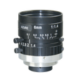6mm 1/2" 2MP C-Mount Lens