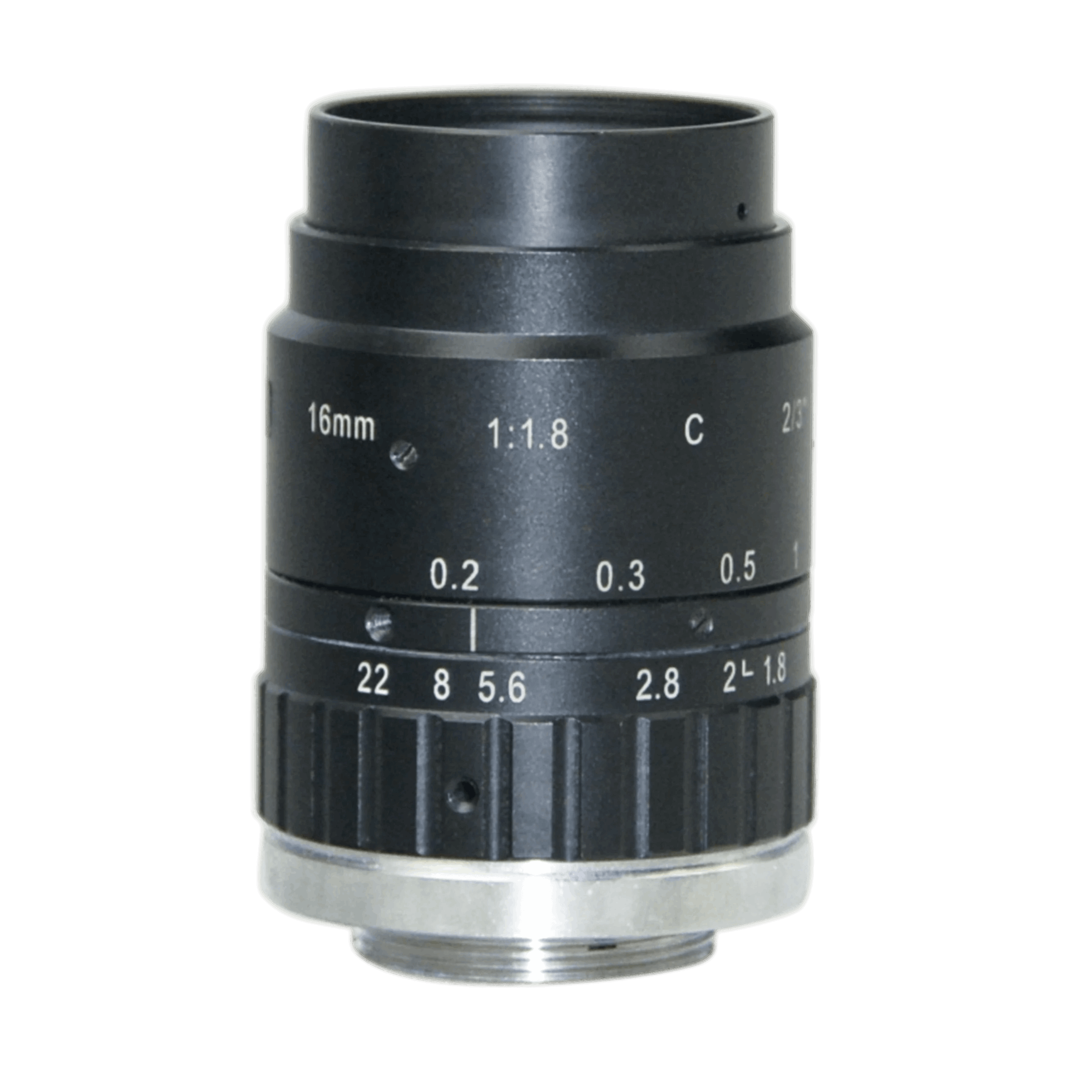 16mm 2/3” 10MP C-Mount Lens