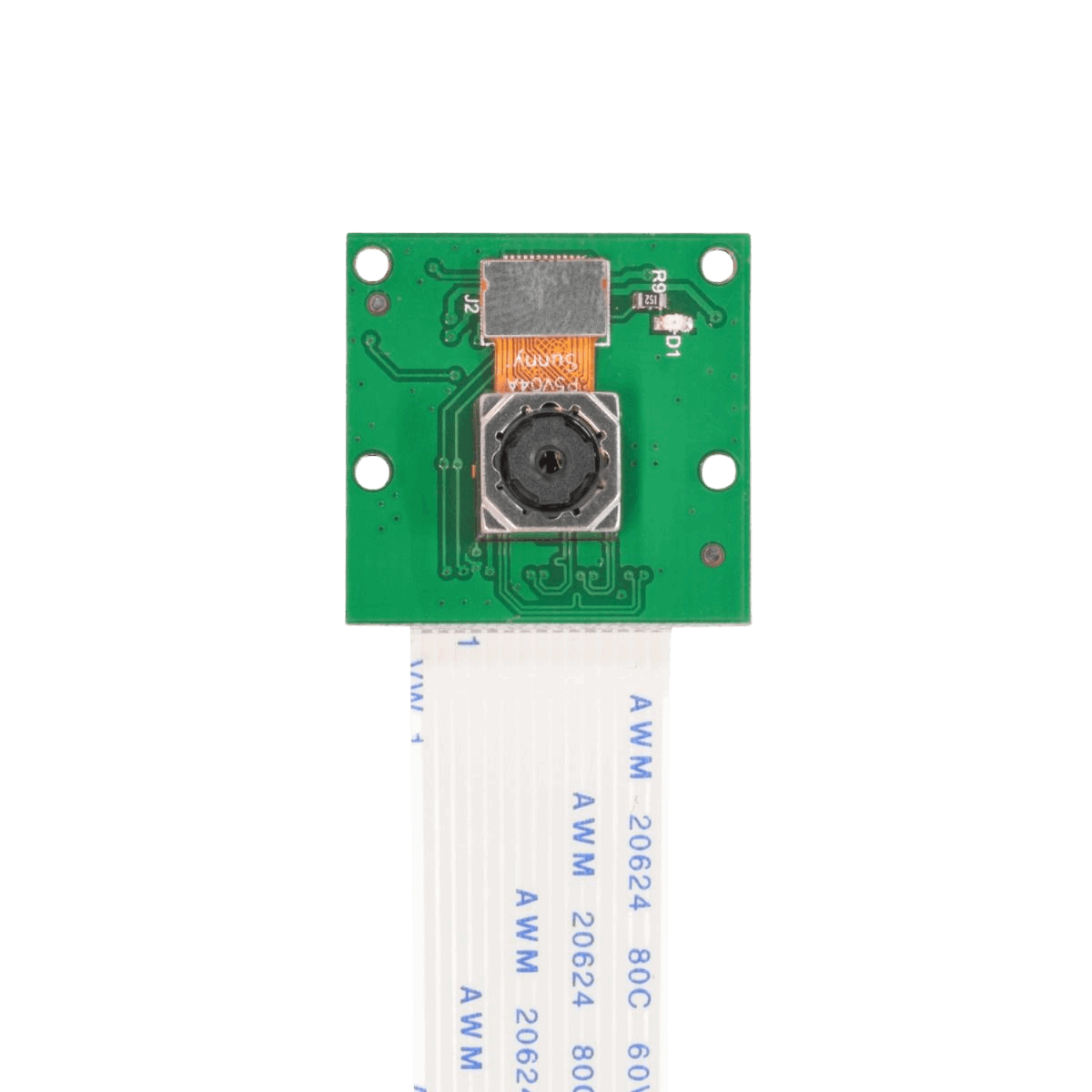Top view of the B0176 camera module