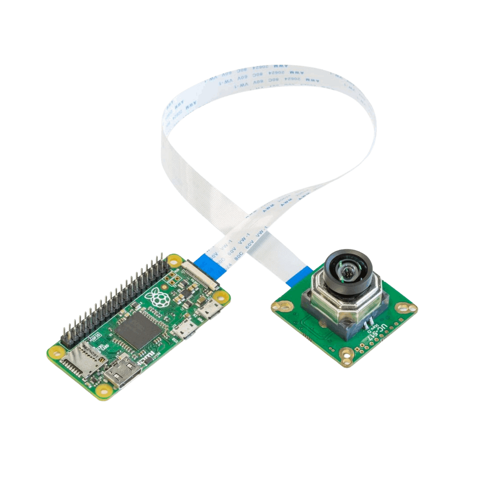 Arducam 12MP Motorised Focus Camera Module connected to raspberry pi zero