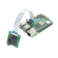 8MP IMX219 camera module with Motorised IR cut filter connected to a raspberry pi computer