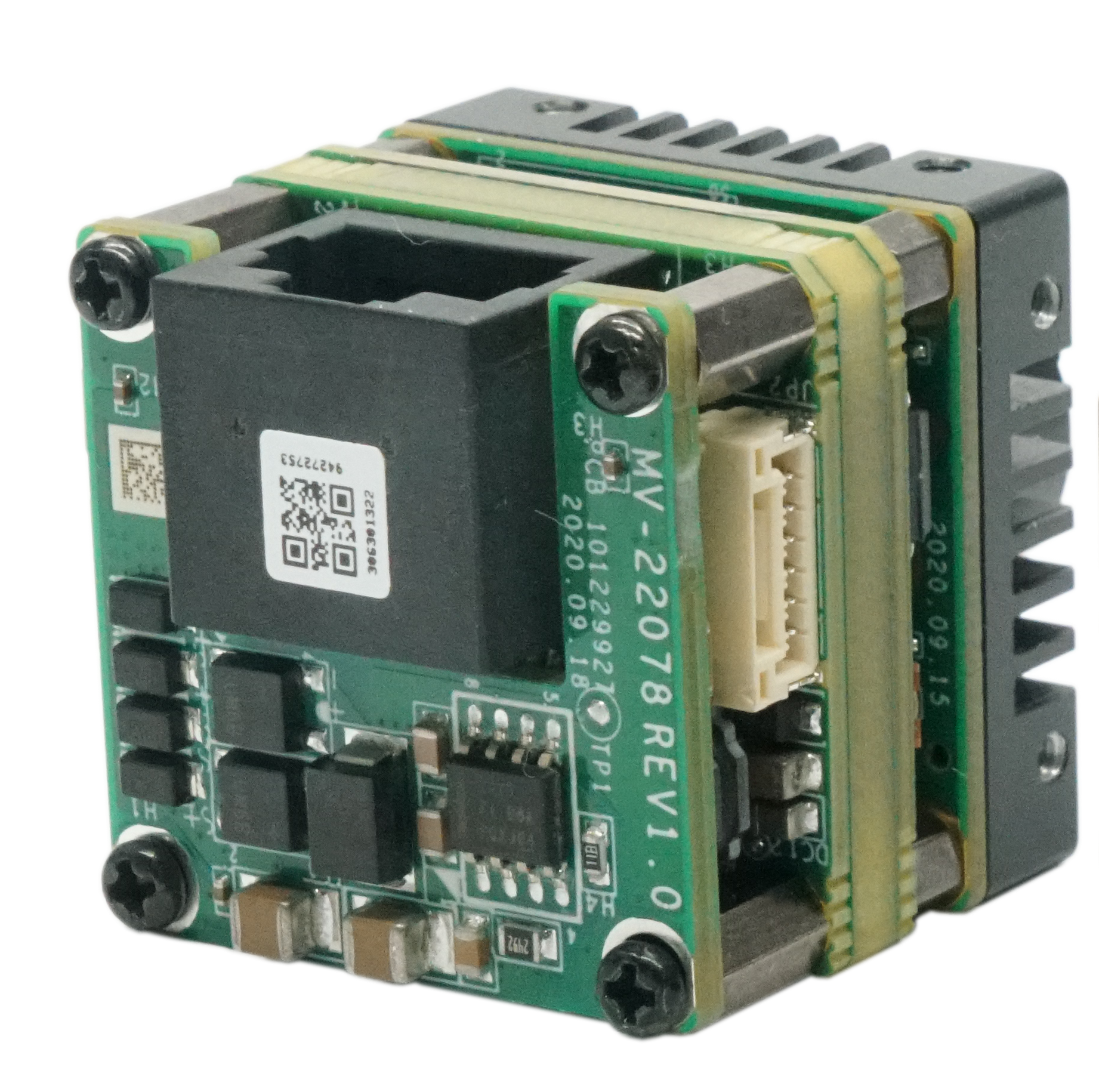 0.4MP 1/2.9" IMX297 GigE S-Mount Board Camera