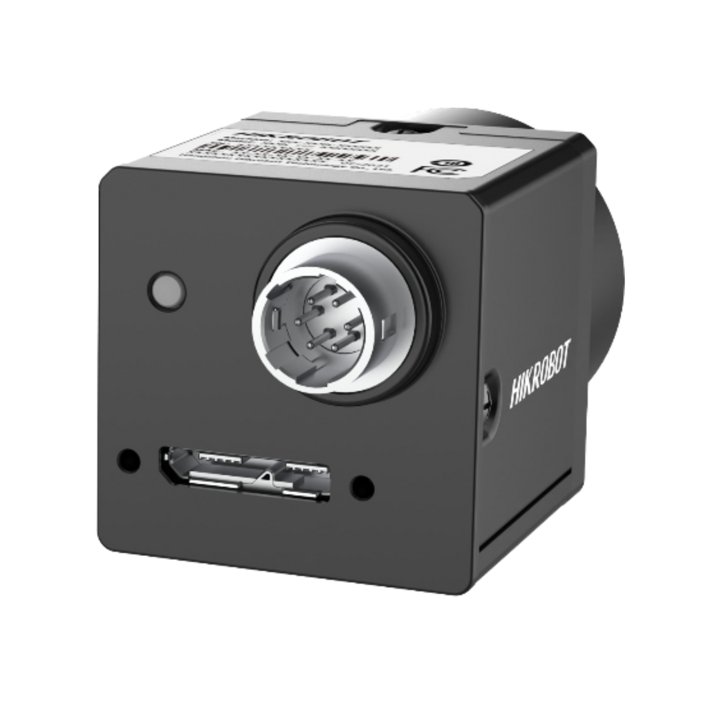 HIKROBOT CU Series, MV-CU060-10UM USB3.0 Monochrome Area Scan Industrial Camera viewing the ports