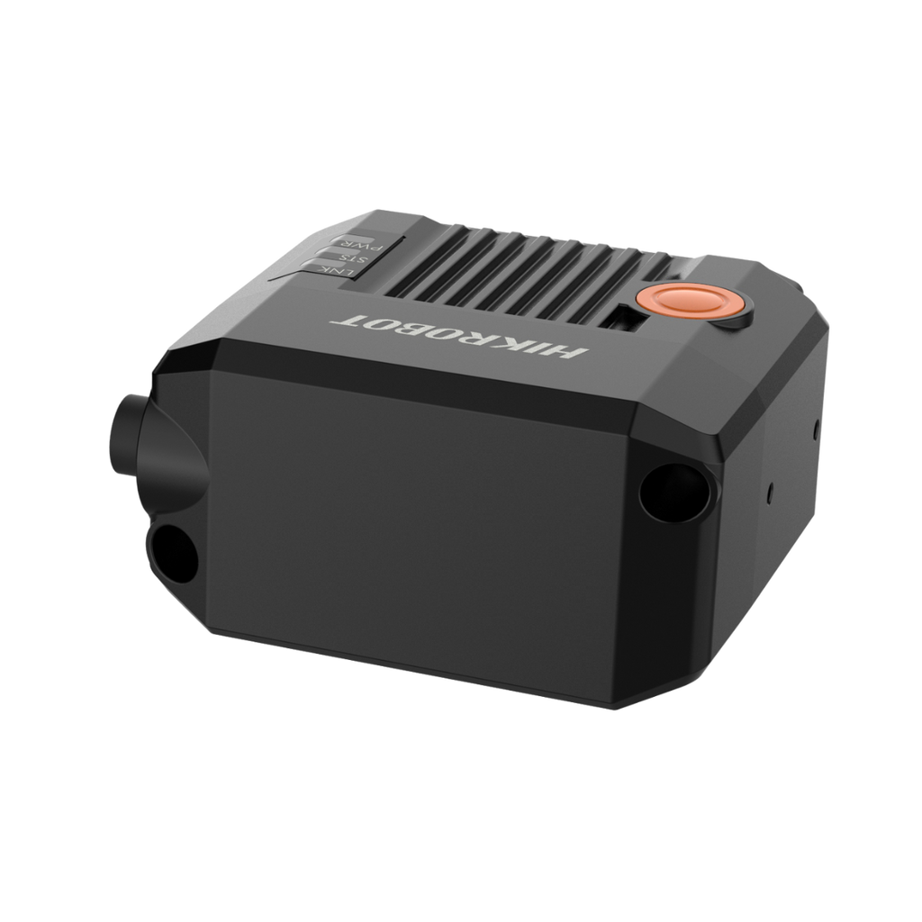 HIKROBOT ID2000M Series, MV-ID2004M-16T-RBN Industrial Code Reader viewed from the back