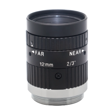 12mm 2/3" 5MP C-Mount Lens