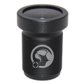 An M12 lens with no background and has a scorpion vision logo watermark