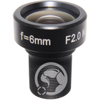 M12 Lens 6mm F2.0