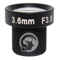 M12 Lens 3.61mm F3.8