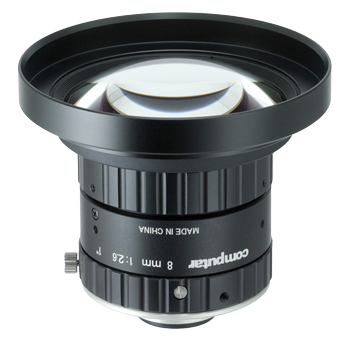 8mm 1" 20MP C-Mount Lens