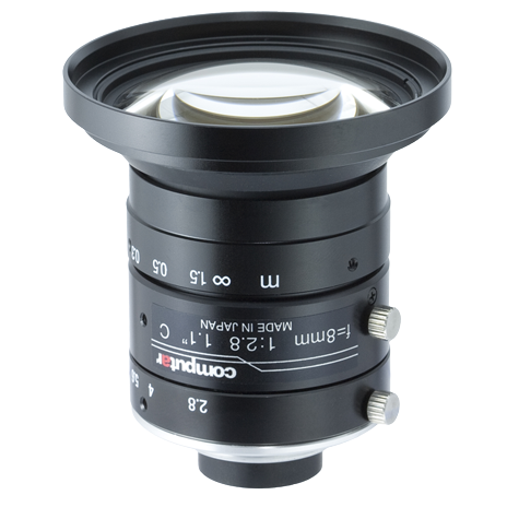 8mm 1.1" 24MP C-Mount Lens