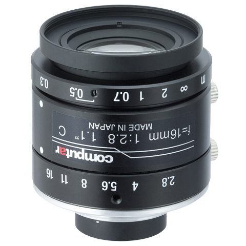 16mm 1.1" 24MP C-Mount Lens